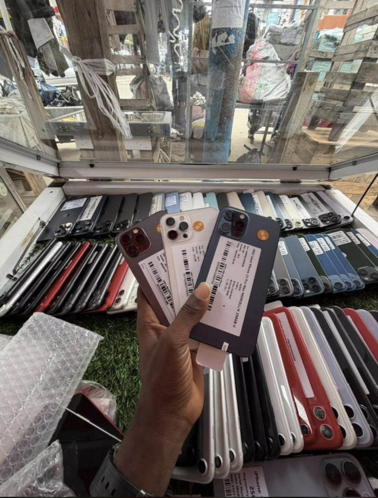 Used iPhones — assorted models available from SharpSharp